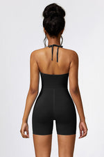 Load image into Gallery viewer, Halter Neck Sports Romper
