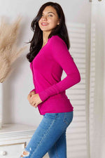 Load image into Gallery viewer, Zenana Full Size V-Neck Long Sleeve Cardigan
