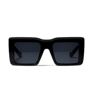 Taylor - Black Large Frame Sunglasses