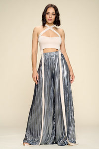 Toast - Palazzo Silver Pants