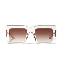 Taylor - Clear Large Frame Sunglasses