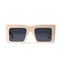 Taylor - Cream Large Frame Sunglasses